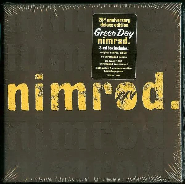 CD GREEN DAY/ NIMROD. XXV, DELUXE EDITION, 25TH ANNIVERSARY 3CD - 1