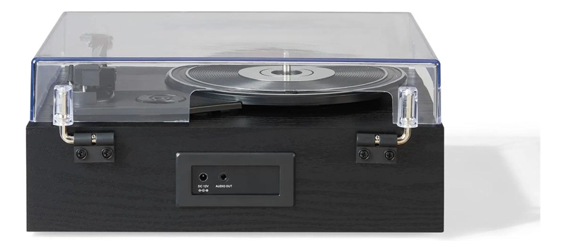TORNAMESA CROSLEY/ RECORD PLAYER BT MILES BLACK - 6