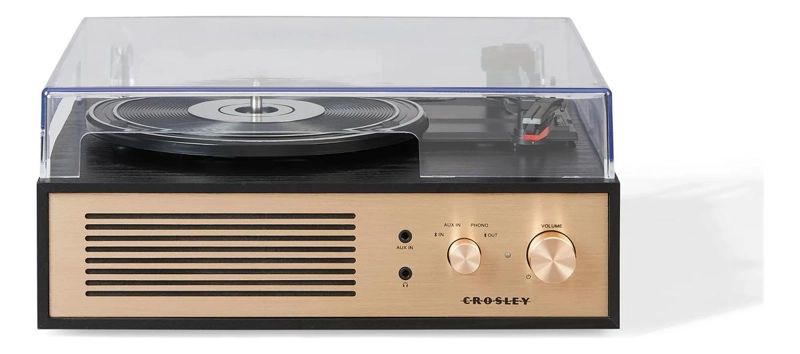 TORNAMESA CROSLEY/ RECORD PLAYER BT MILES BLACK - 7