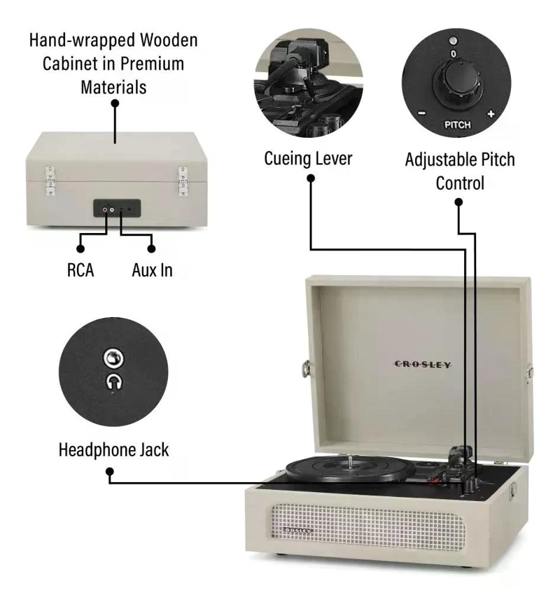 TORNAMESA CROSLEY/ VOYAGER BT DUNE WHITE - 9