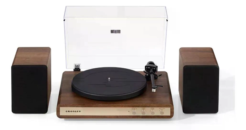 TORNAMESA CROSLEY/ C65 RECORD PLAYER - 1