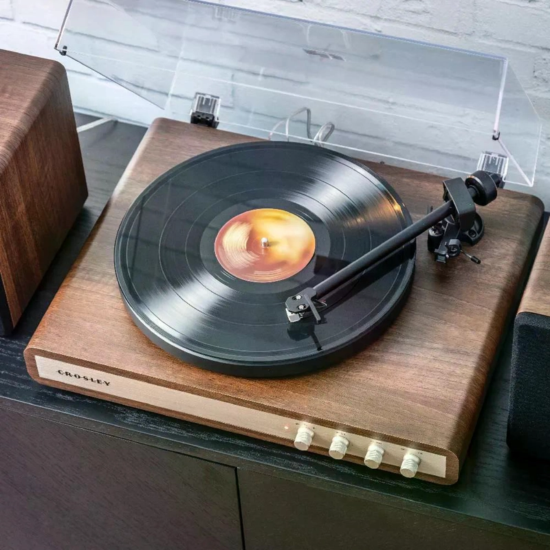 TORNAMESA CROSLEY/ C65 RECORD PLAYER - 5
