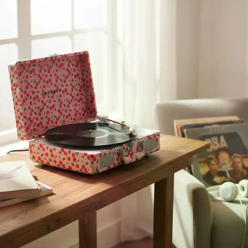 TORNAMESA CROSLEY/ CRUISER DELUXE BT RETRO CHERRY - 2