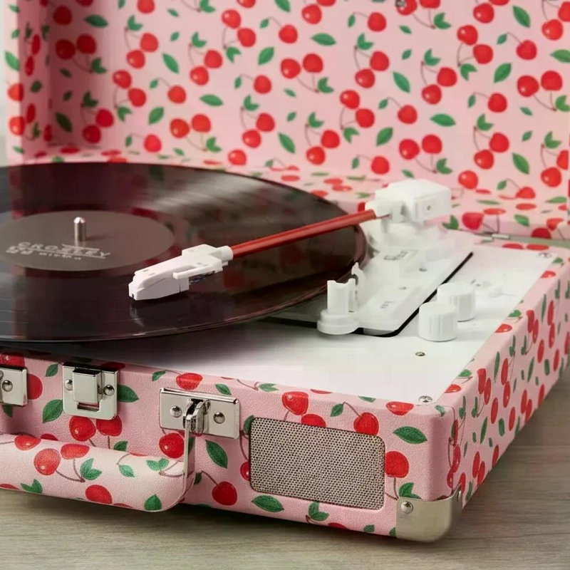 TORNAMESA CROSLEY/ CRUISER DELUXE BT RETRO CHERRY - 4