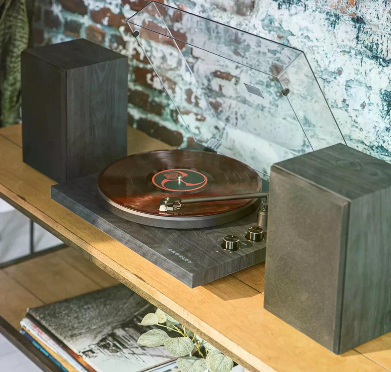 TORNAMESA CROSLEY/ C62 SHELF SYSTEM BLACK - 2