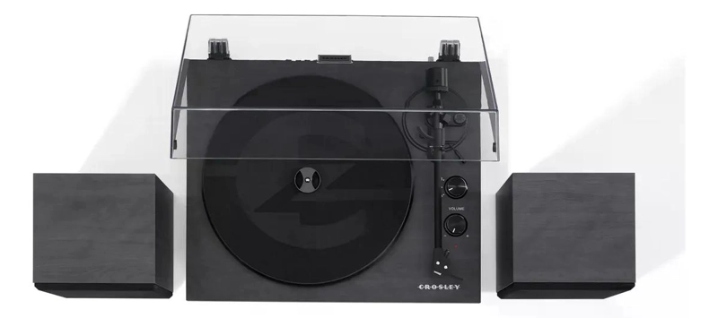 TORNAMESA CROSLEY/ C62 SHELF SYSTEM BLACK - 6