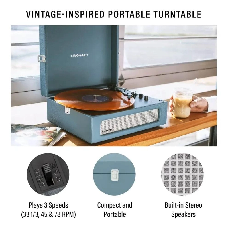 TORNAMESA CROSLEY/ VOYAGER BT WASHED BLUE - 8