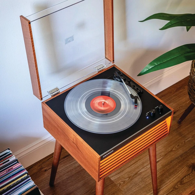TORNAMESA CROSLEY/ DEAN RECORD PLAYER BT BROWN - 3