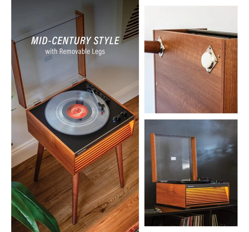 TORNAMESA CROSLEY/ DEAN RECORD PLAYER BT BROWN - 5