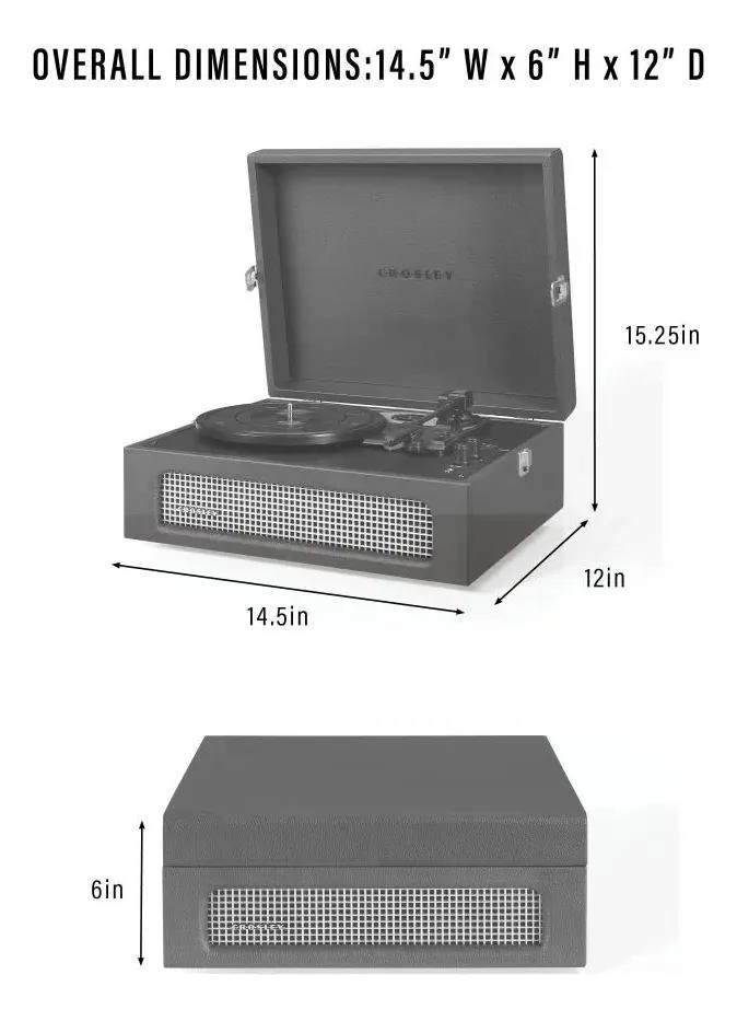 TORNAMESA CROSLEY/ VOYAGER BT BLACK - 6