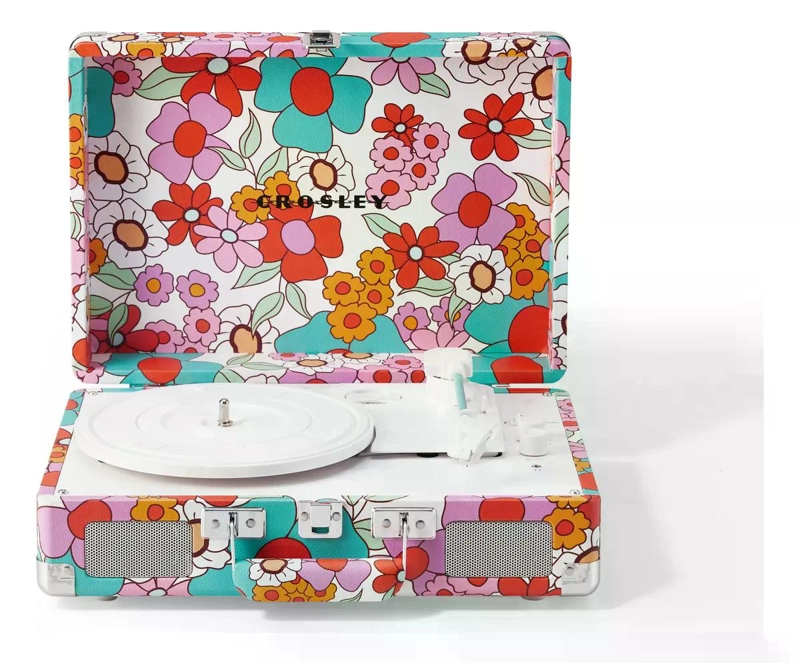TORNAMESA CROSLEY/ CRUISER DELUXE BT GROOVY FLOWERS - 1