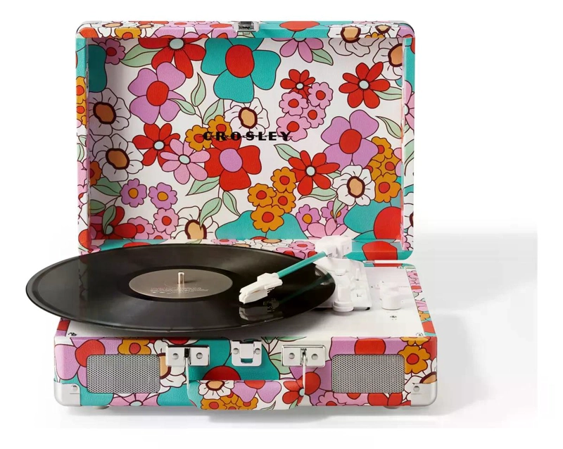 TORNAMESA CROSLEY/ CRUISER DELUXE BT GROOVY FLOWERS - 7