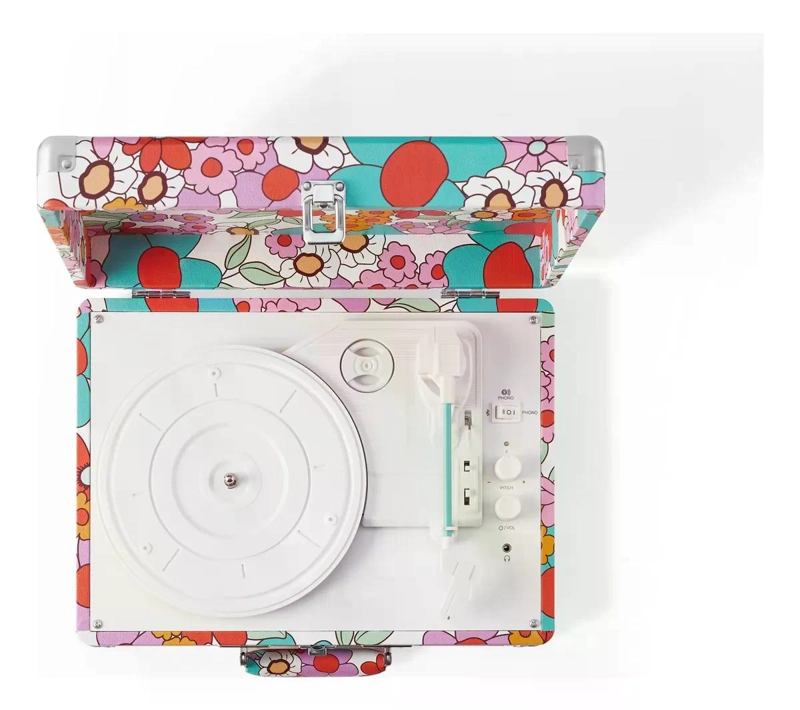 TORNAMESA CROSLEY/ CRUISER DELUXE BT GROOVY FLOWERS - 8