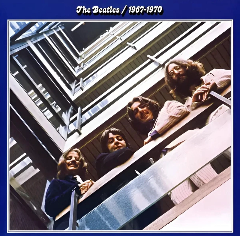 VINILO THE BEATLES/ NOW & THEN 1967-1970 BLUE ALBUM 3LP - 1