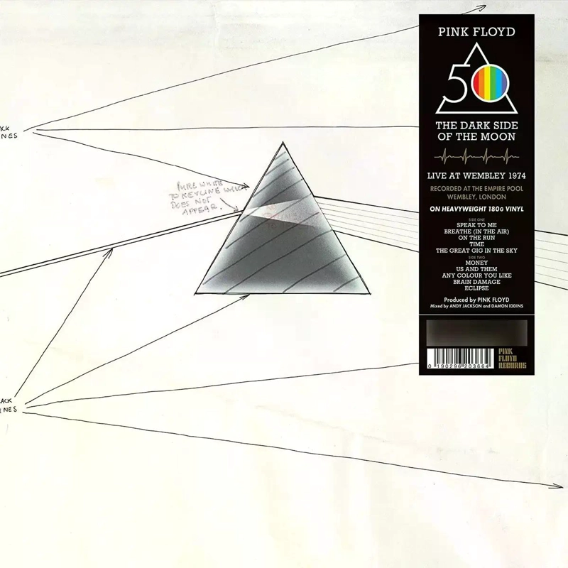 VINILO PINK FLOYD/ THE DARK SIDE OF THE MOON (LIVE WEMBLEY 1974) 1LP - 2