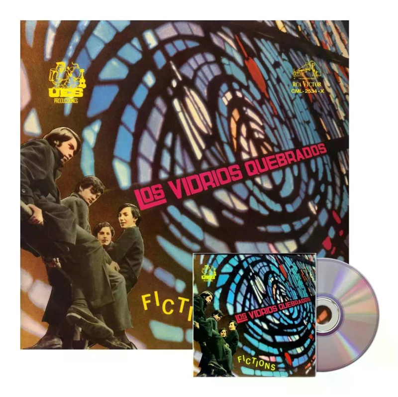 VINILO LOS VIDRIOS QUEBRADOS/ FICTIONS 1LP + CD - 1