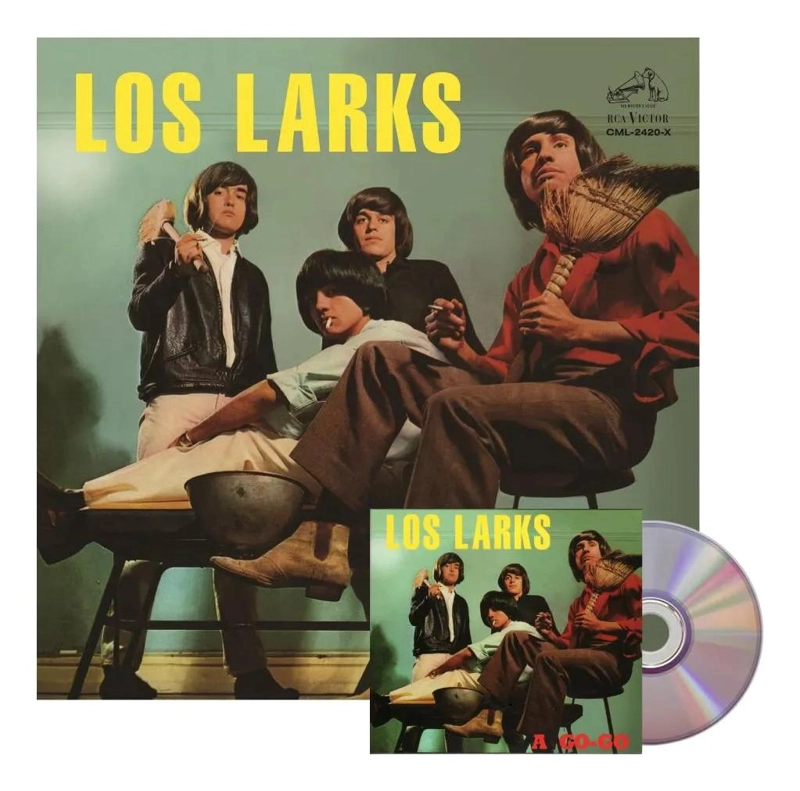VINILO LOS LARKS/ A GO-GO 1LP + CD - 1