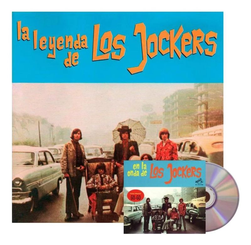VINILO LOS JOCKERS/ EN LA ONDA DE LOS JOCKERS 1LP + CD - 1