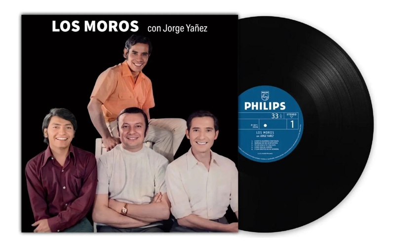 VINILO LOS MOROS CON JORGE YAÑEZ/ LOS MOROS CON JORGE YAÑEZ ESTANDAR - 2