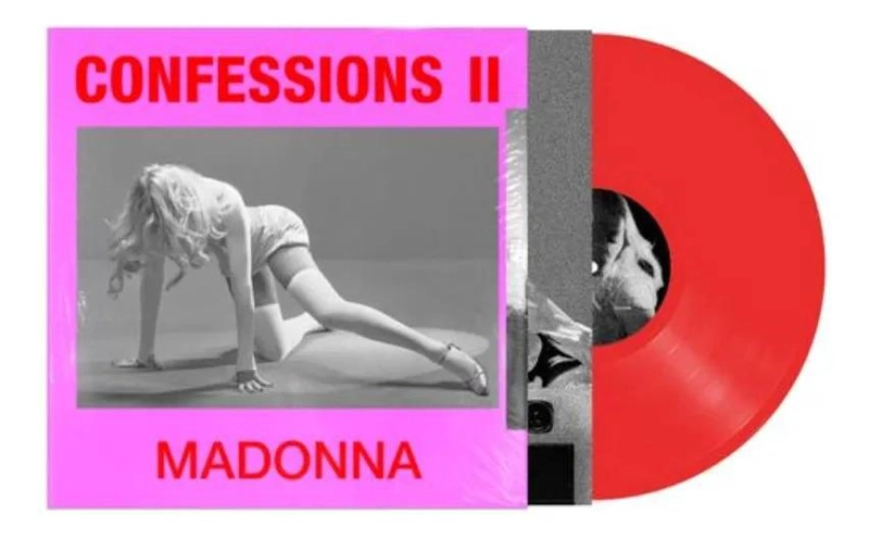 VINILO MADONNA/ CONFESSIONS II (TRANS RED VINYL) 1LP - 2