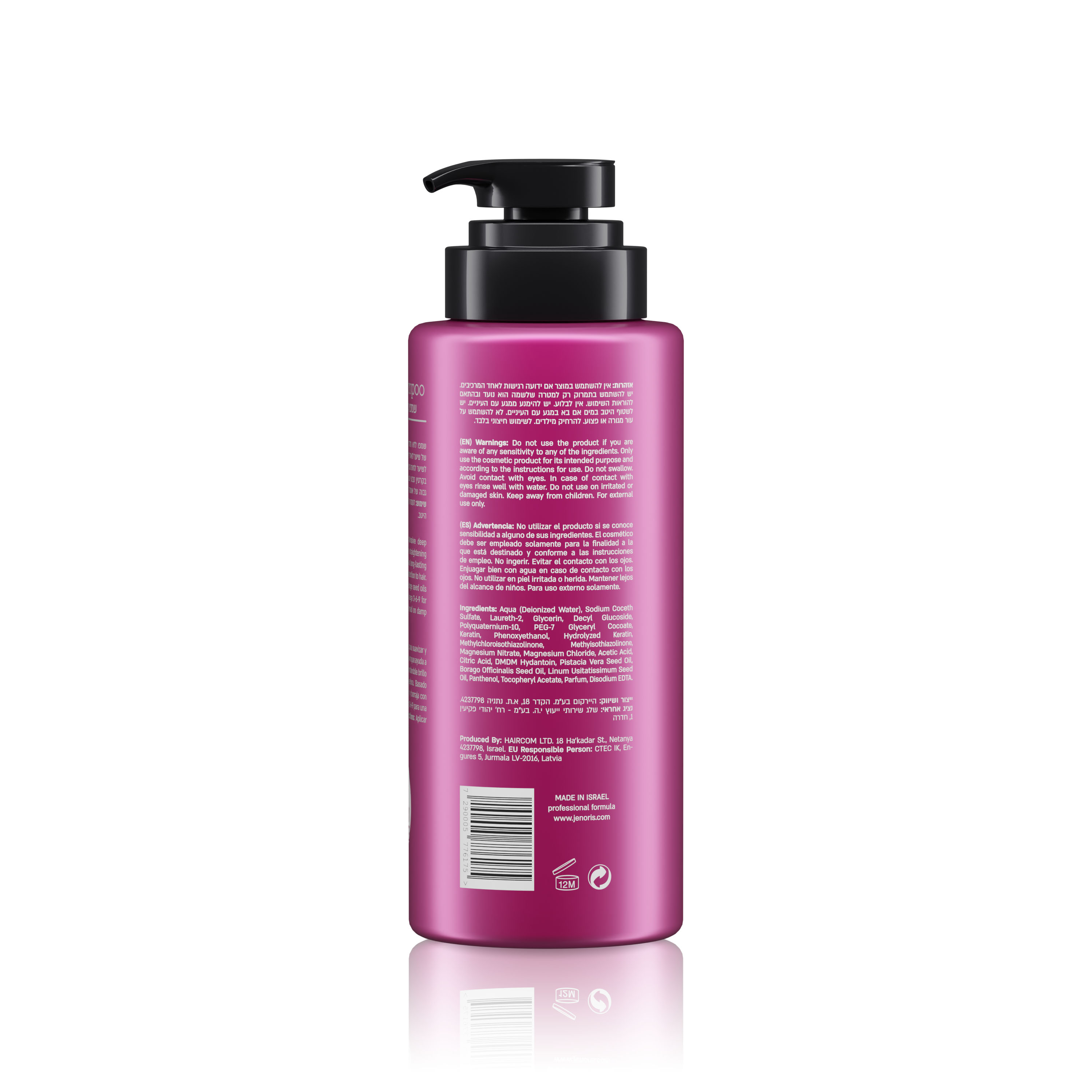 SHAMPOO JENORIS KERATINA 500 ML - 2