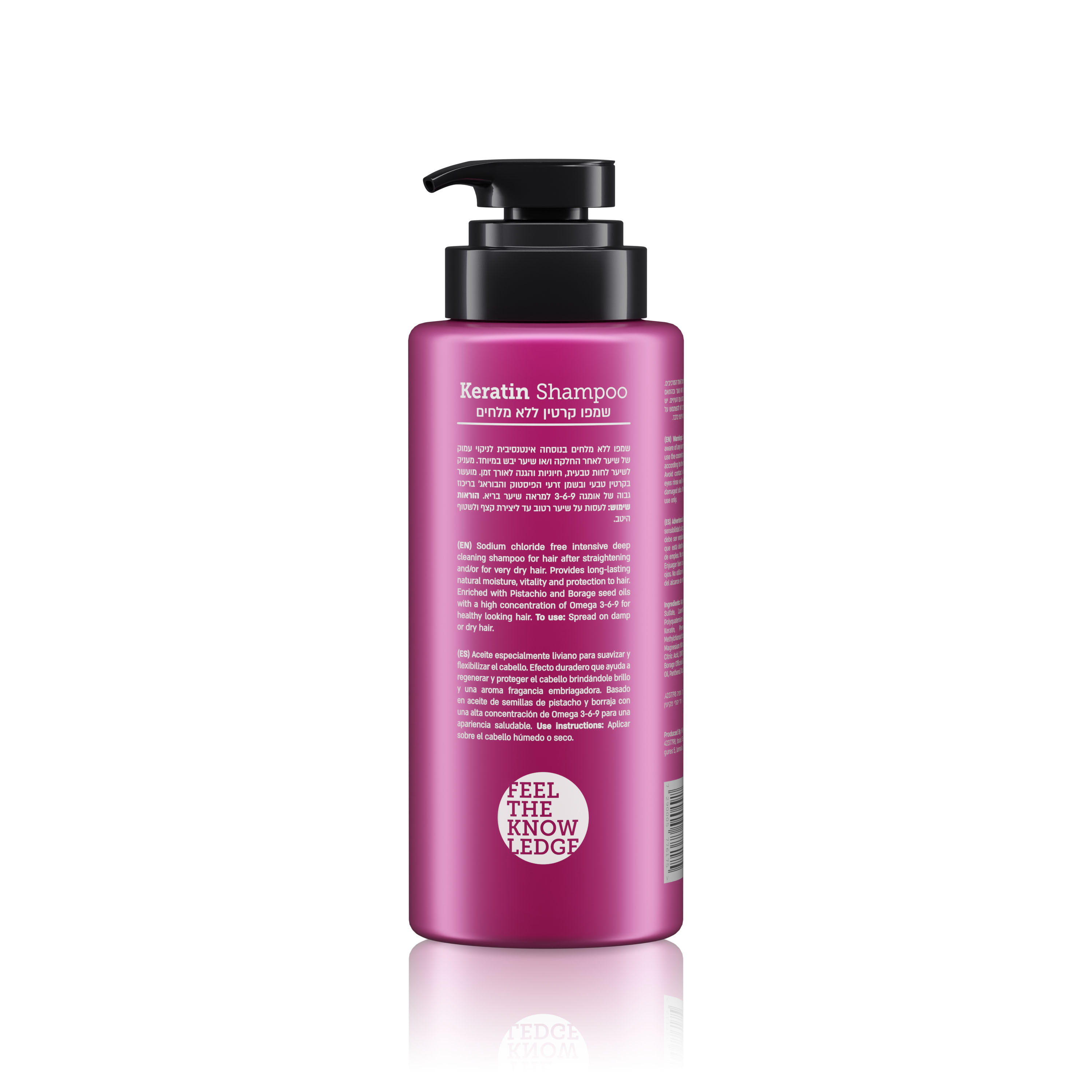 SHAMPOO JENORIS KERATINA 500 ML - 3