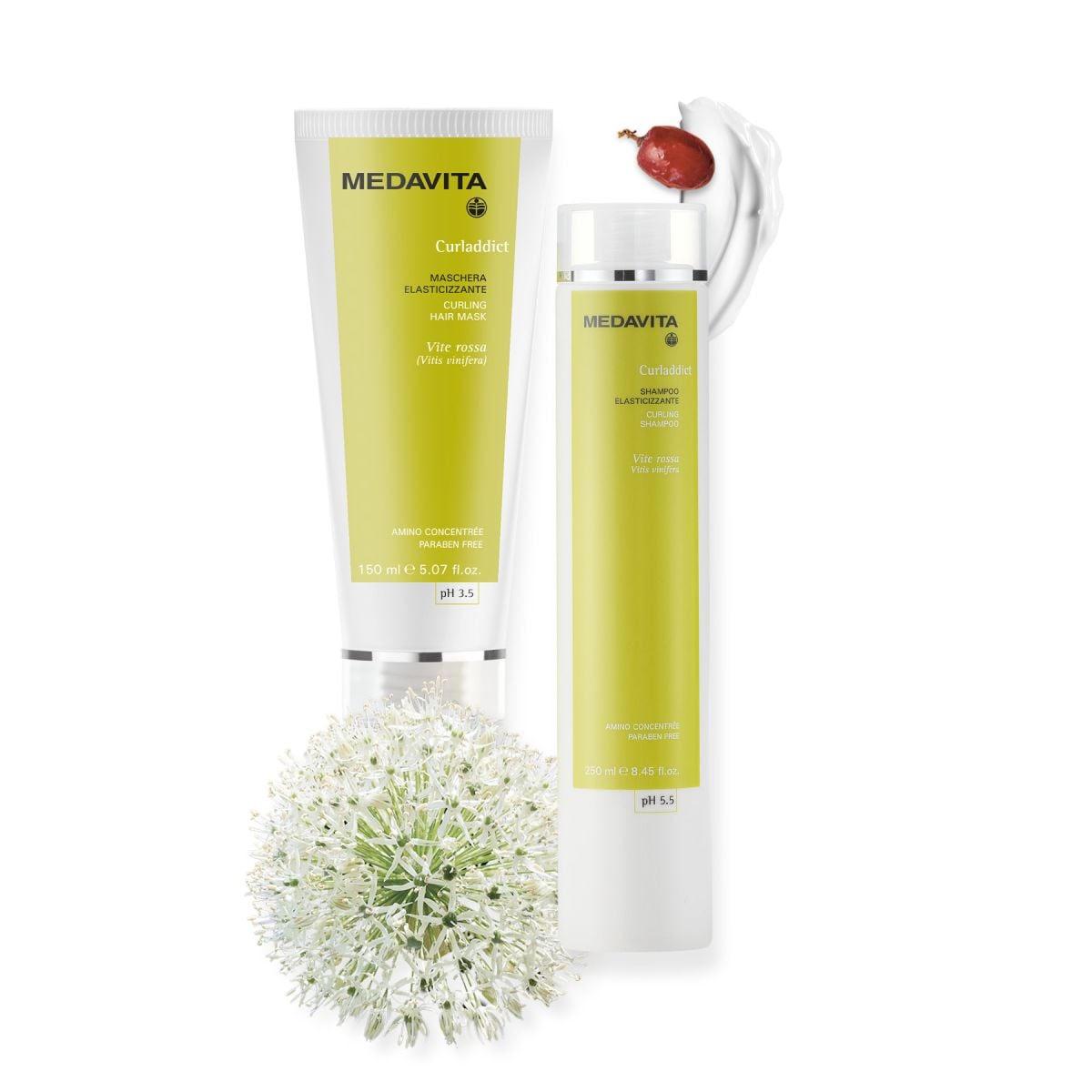 SHAMPOO MEDAVITA CURLADDICT 250 ML - 3
