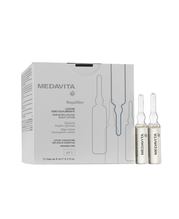 CAJA AMPOLLAS MEDAVITA LOTION SEBOEQUILIBRANTE 13 UNIDADES X 6 ML - 1