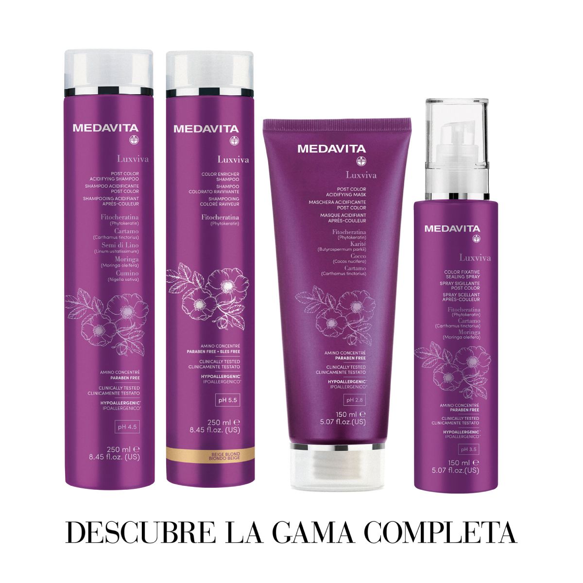 MÁSCARA MEDAVITA POST COLOR 150 ML - 3