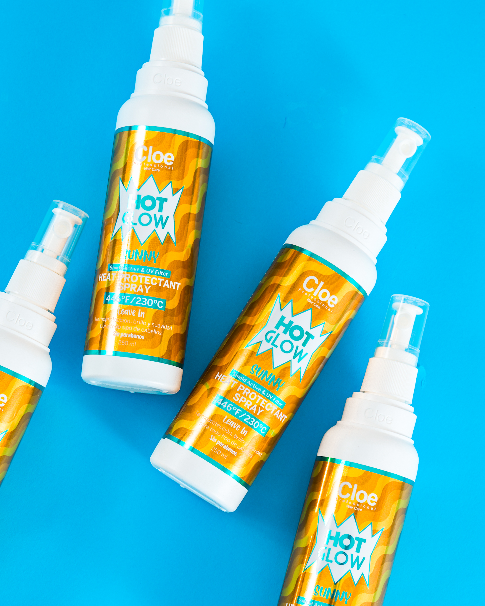 TERMOPROTECTOR CLOE HOT GLOW SUNNY 250 ML - 2
