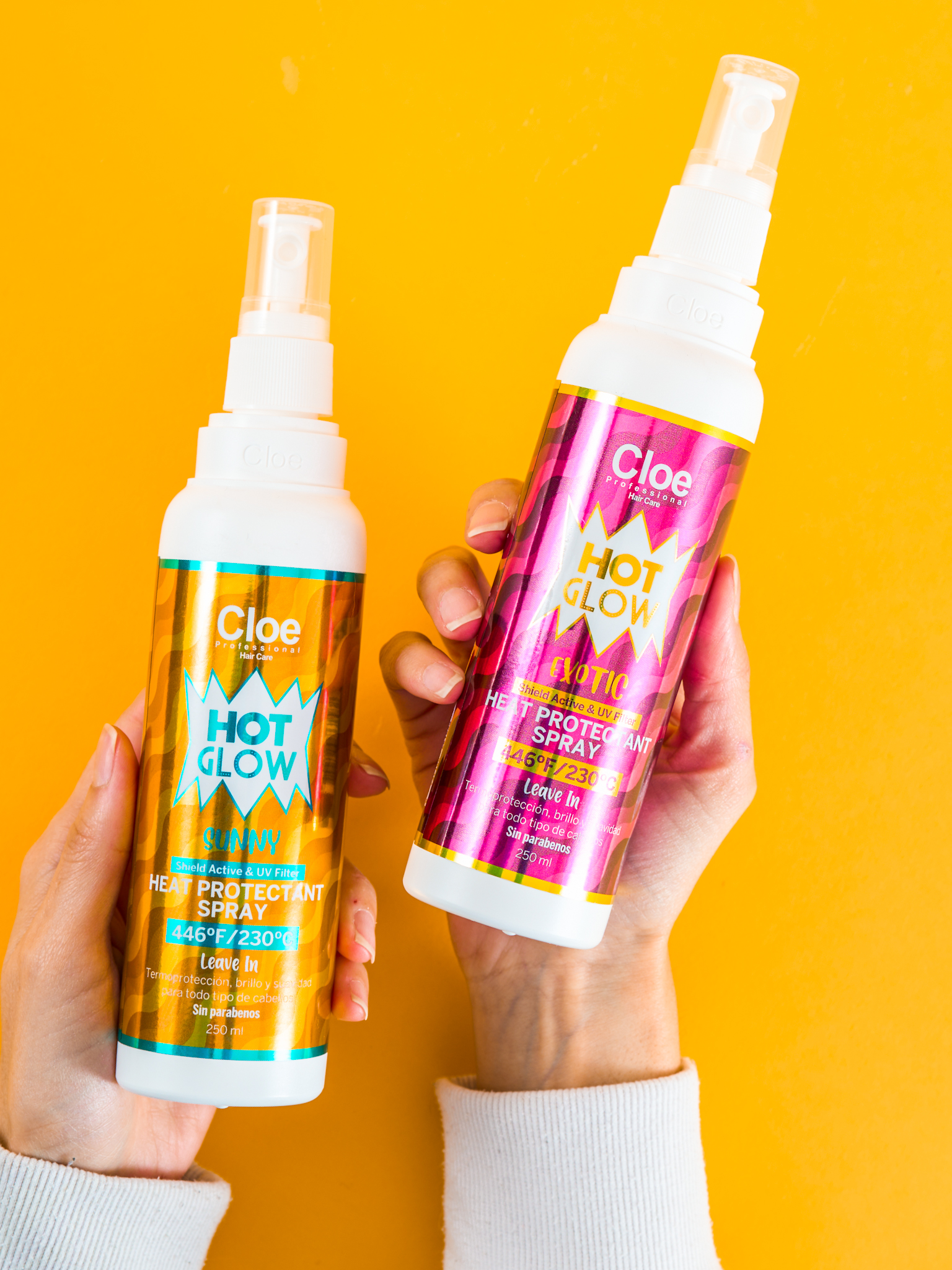 TERMOPROTECTOR CLOE HOT GLOW SUNNY 250 ML - 3