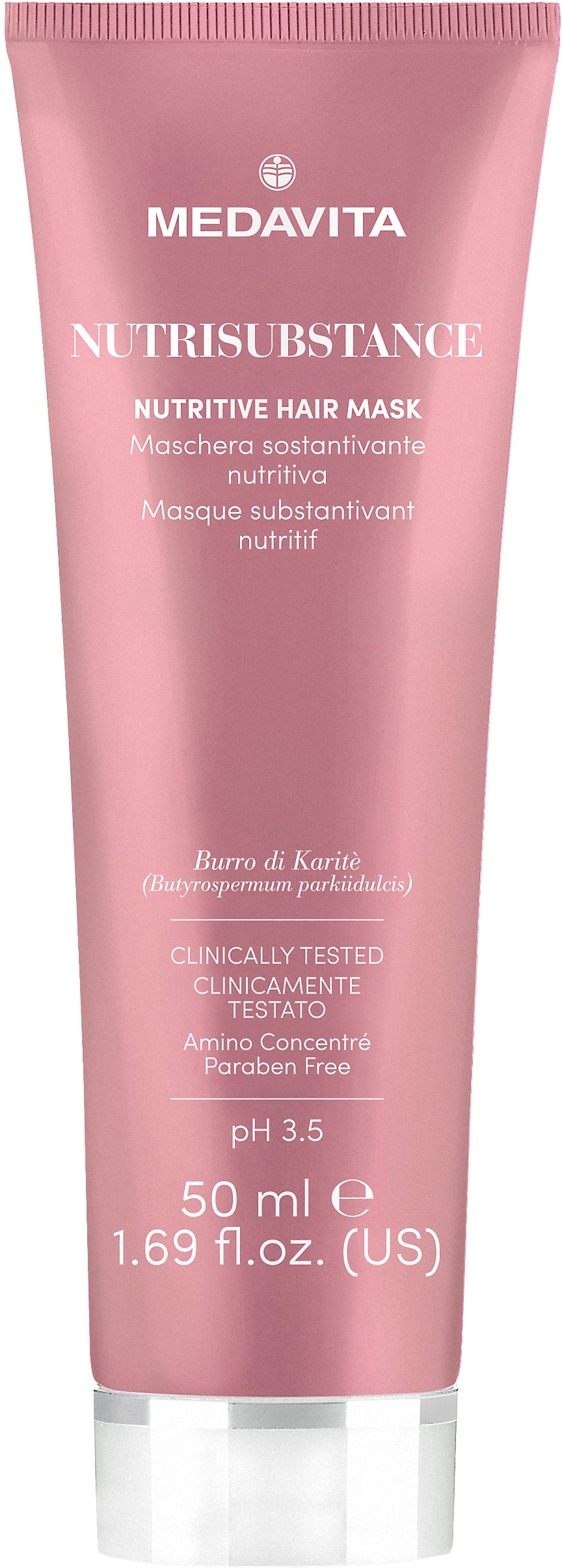 PACK MEDAVITA SHAMPOO NUTRICION 250ML + MASCARA NUTRICION 150ML + LEAVE IN REPARATIVA NUTRITIVA - 3