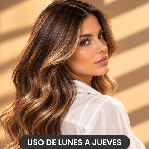 VISOS ILUMINADOS CON GORRO + TONALIZACION | USO VALIDO DE LUNES A JUEVES - 1