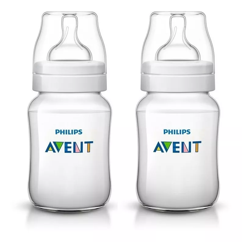 SET 2 MAMADERAS AVENT PHILIPS CLASSIC DE 260 ML - 1