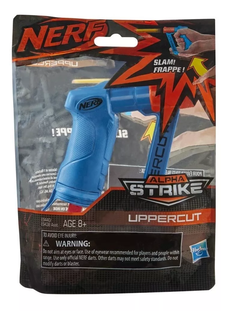 NERF UPPERCUT COLOR AZUL O NARAJO ORIGINAL HASBRO - 1