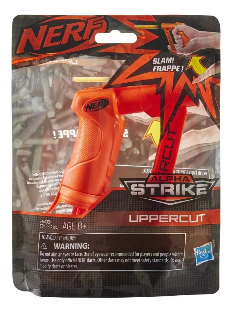 NERF UPPERCUT COLOR AZUL O NARAJO ORIGINAL HASBRO - 3