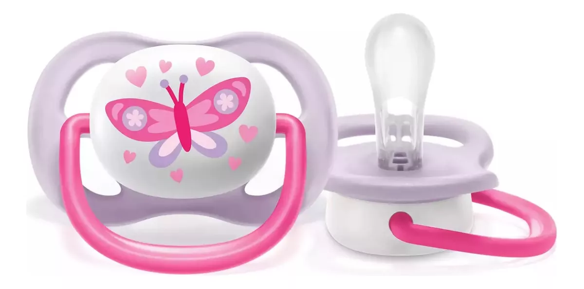 CHUPETE MARIPOSA PHILIPS AVENT ULTRA AIR HAPPY 1 PIEZA 0-6M - 1