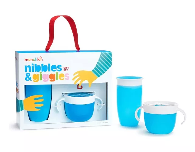 VASO ANTIDERRAME MIRACLE 360° + SNACK MUNCHKIN - 1