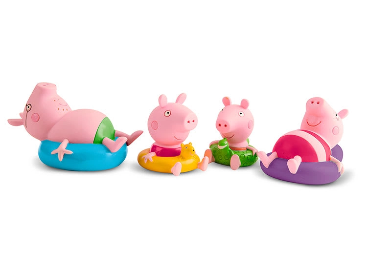 FIGURAS DE BAÑO PEPPA PIG CERDITO - IMC TOYS - 1