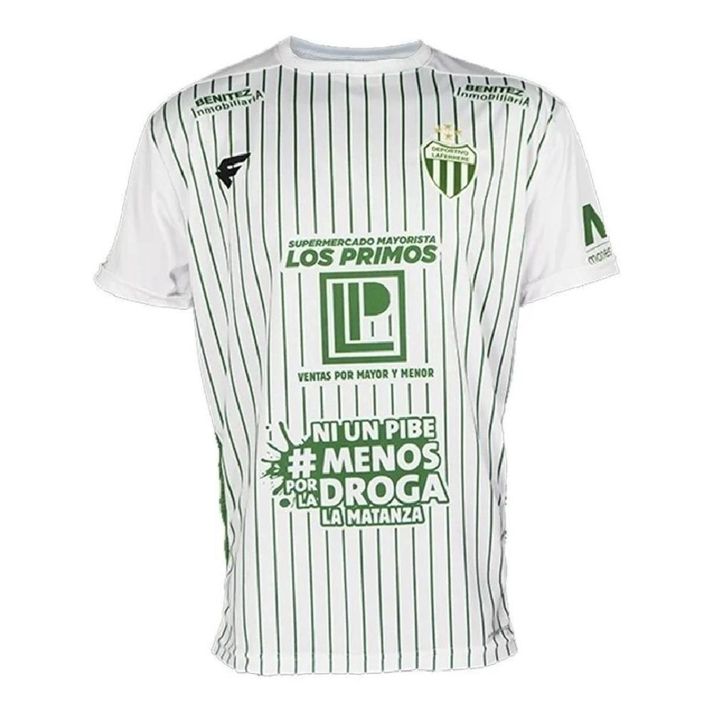 CAMISETA FÚTBOL HOMBRE FANÁTICOS DEPORTIVO LAFERRERE 2021 VISITA ORIGINAL - 1