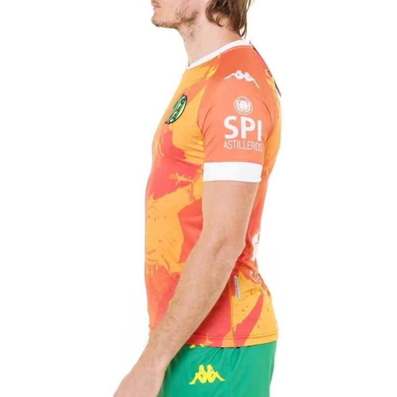 CAMISETA FÚTBOL HOMBRE KAPPA NARANJO ALDOSIVI 2021 ARQUERO NUEVA ORIGINAL - 2