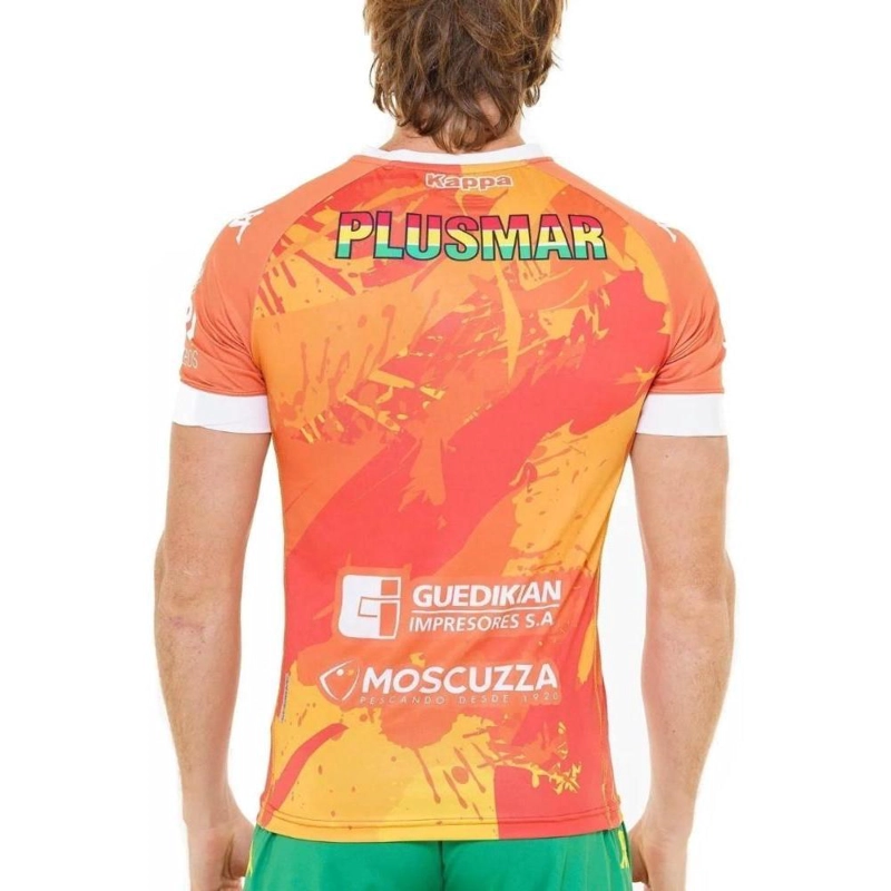 CAMISETA FÚTBOL HOMBRE KAPPA NARANJO ALDOSIVI 2021 ARQUERO NUEVA ORIGINAL - 3
