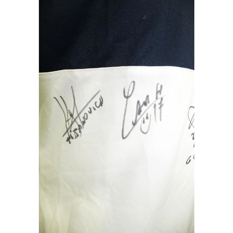 CAMISETA FÚTBOL HOMBRE LE COQ SPORTIF GIMNASIA Y ESGRIMA LA PLATA 2018/19 LOCAL AUTOGRAF. - 4