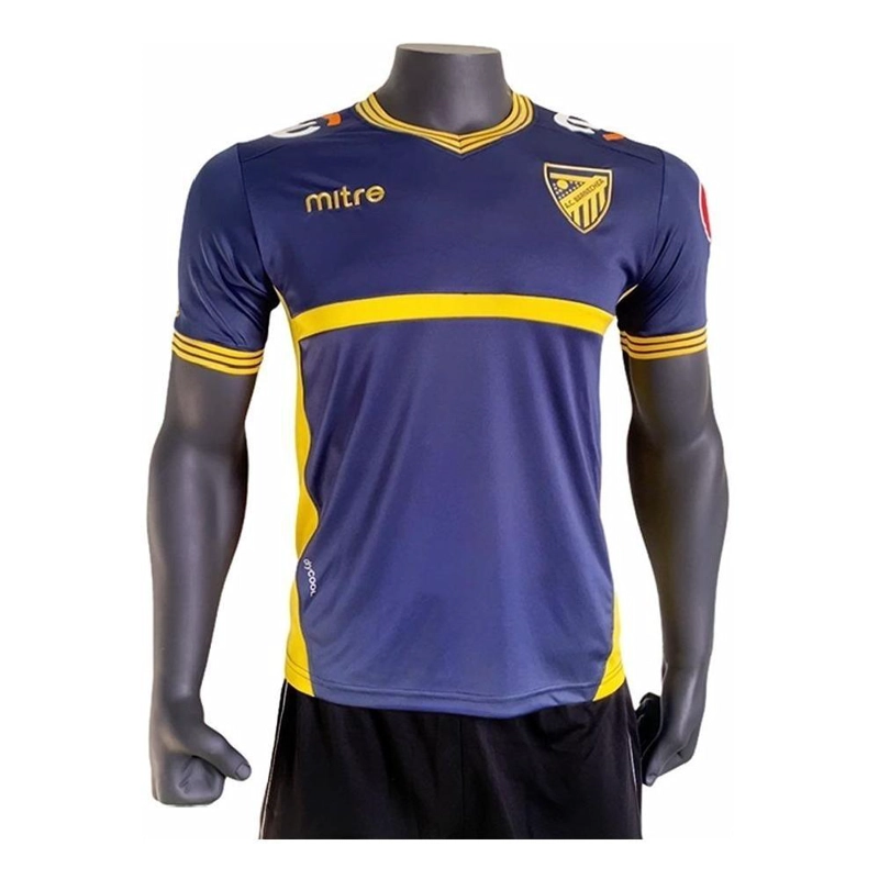 CAMISETA FÚTBOL HOMBRE MITRE AZUL BARNECHEA 2015 TITULAR NUEVA ORIGINAL - 1