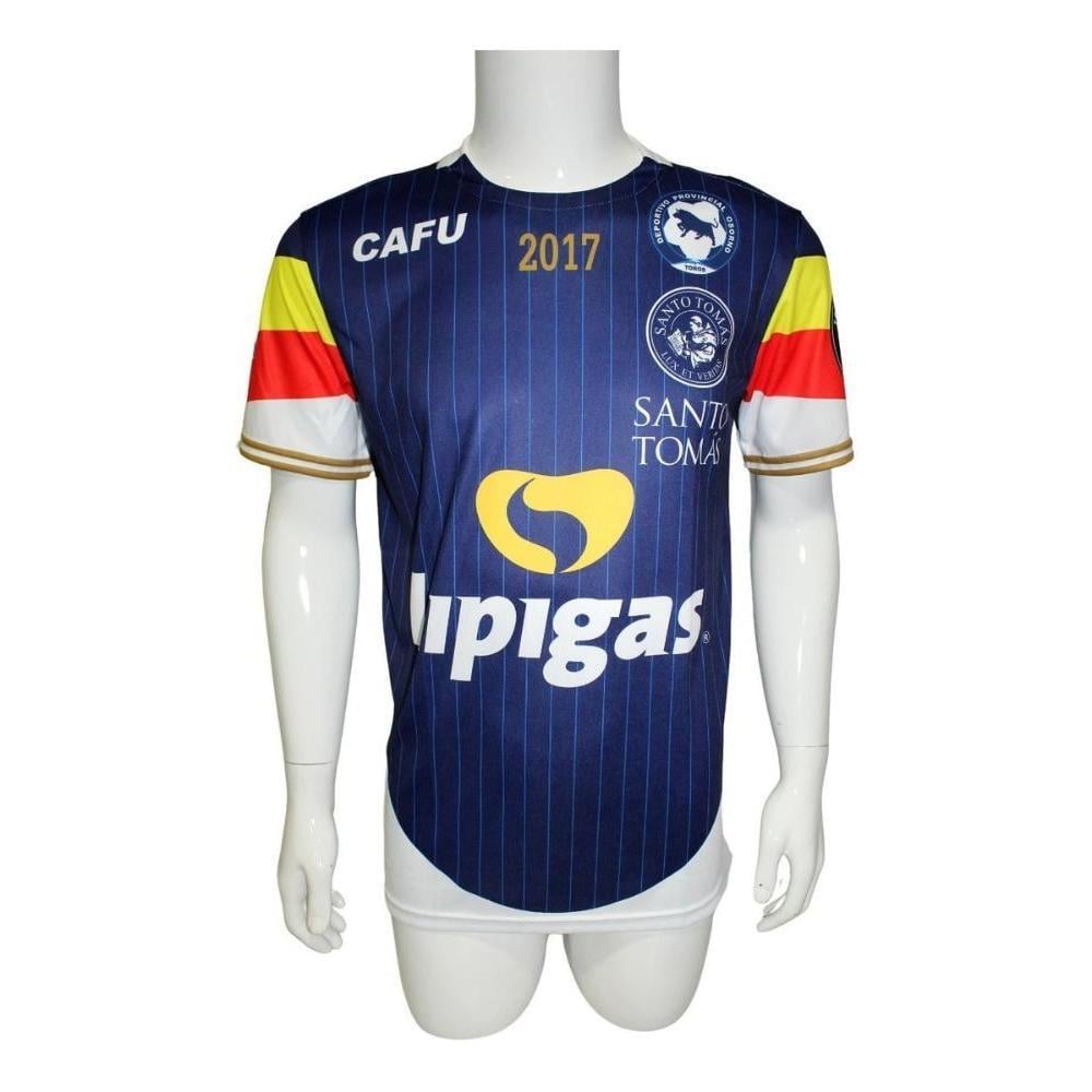 CAMISETA FÚTBOL HOMBRE CAFU AZUL OSORNO 2017 LOCAL NUEVA ORIGINAL CAFÚ - 2