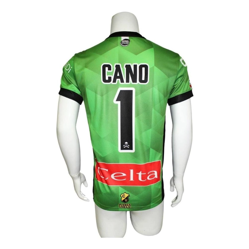 CAMISETA FÚTBOL HOMBRE CAFU VERDE COQUIMBO UNIDO ARQUERO 2020 N° 1 CANO - 4