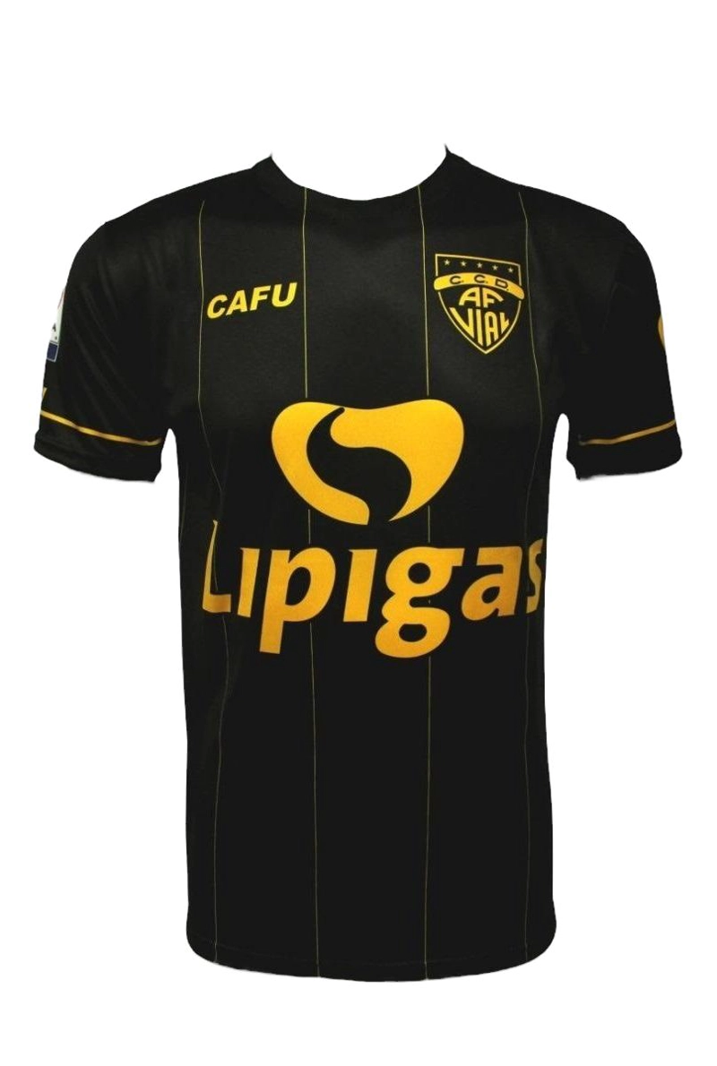 CAMISETA FERNÁNDEZ VIAL 2019 3A NEGRO NUEVA ORIGINAL CAFÚ - 1