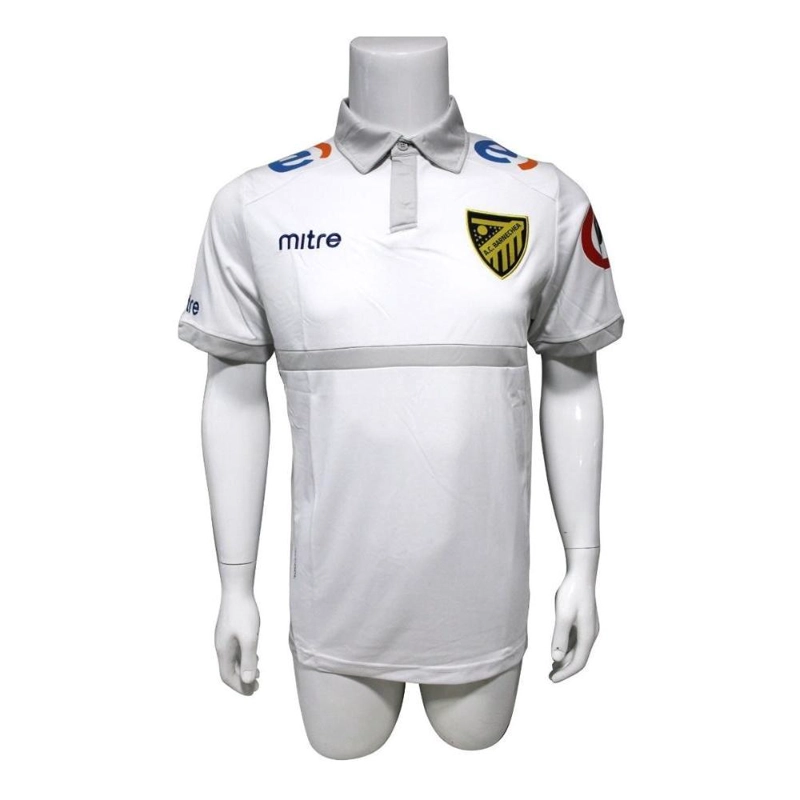 CAMISETA BARNECHEA 2015 VISITA BLANCO NUEVA ORIGINAL MITRE - 1