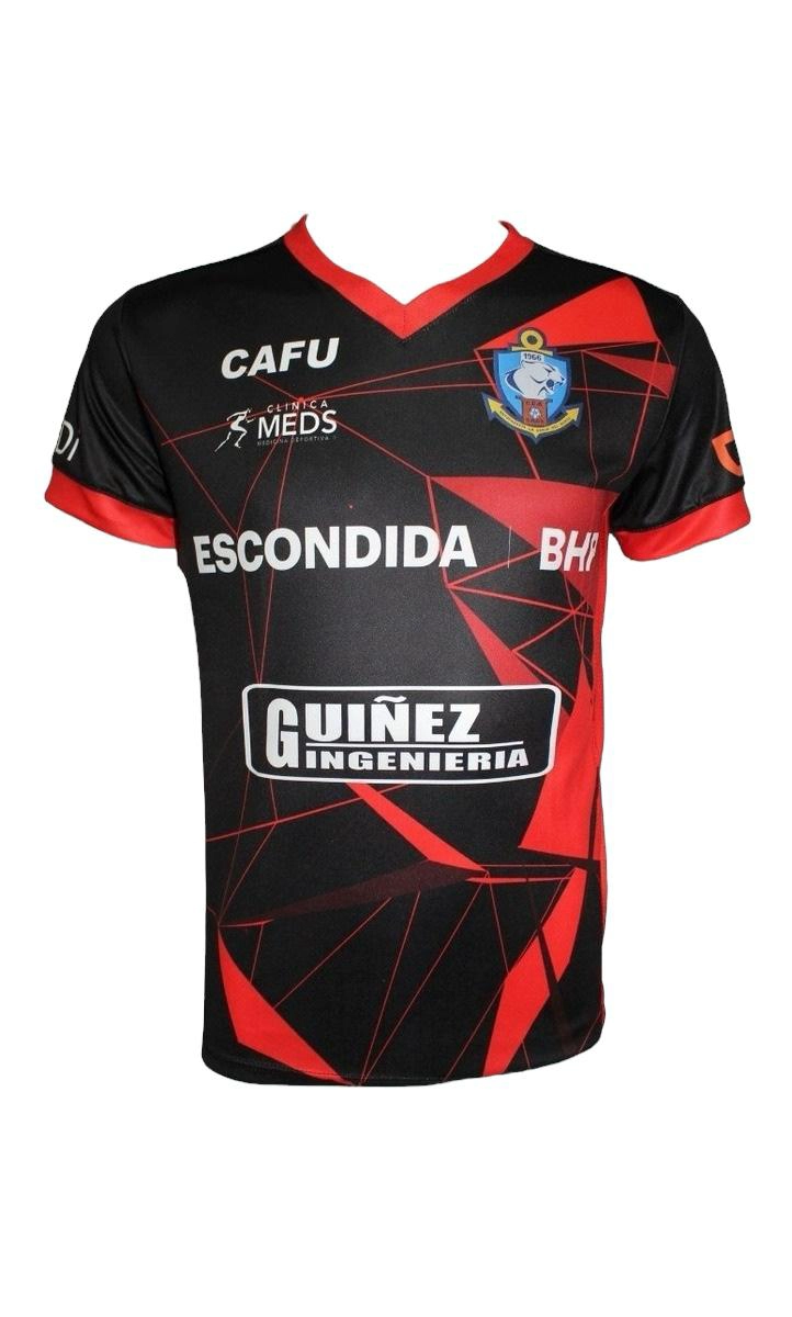 CAMISETA UNISEX CAFU NEGRA ANTOFAGASTA 2020 VISITA NUEVA ORIGINAL