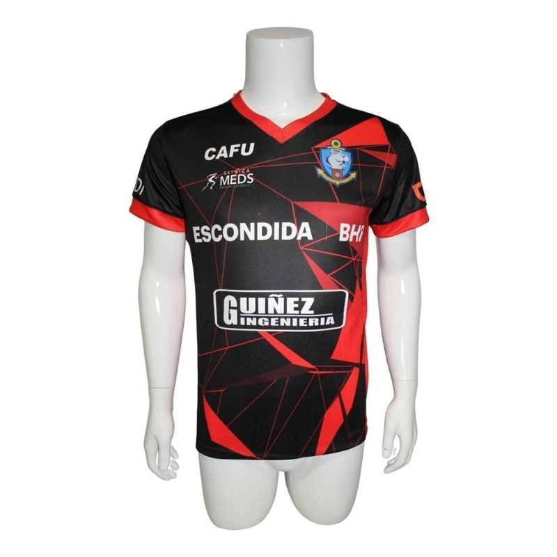CAMISETA UNISEX CAFU NEGRA ANTOFAGASTA 2020 VISITA NUEVA ORIGINAL - 2